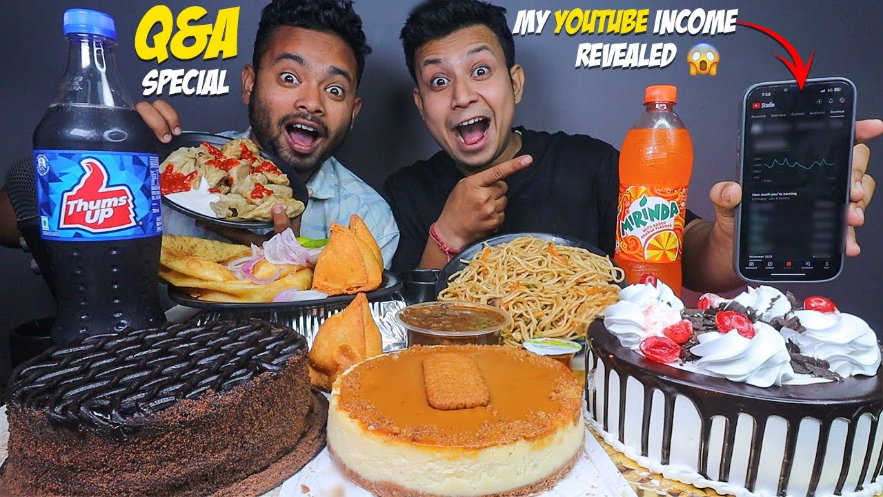 Million Special QNA!!! YT Income, Meri Shaadi?? Biscoff Cheesecake, Dutch Truffle & Blackforest Cake