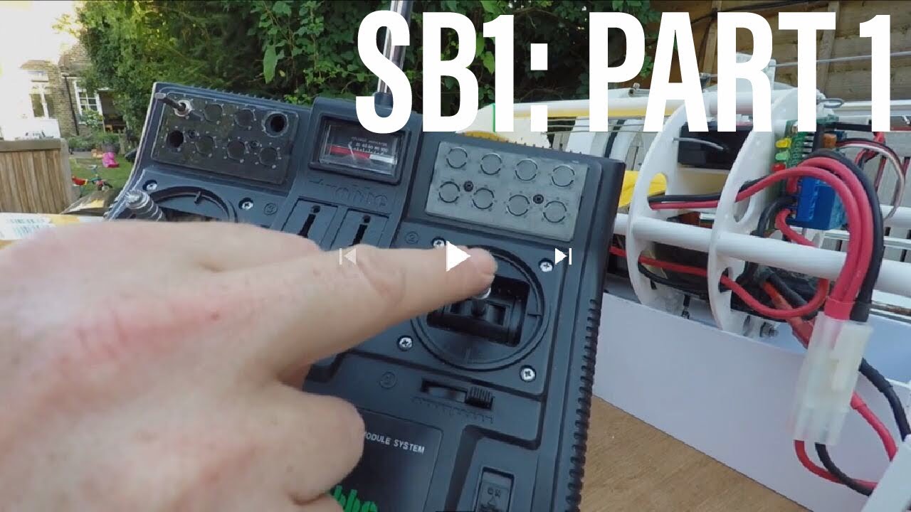 Thunder Tiger Neptune SB1 static dive RC submarine part 1
