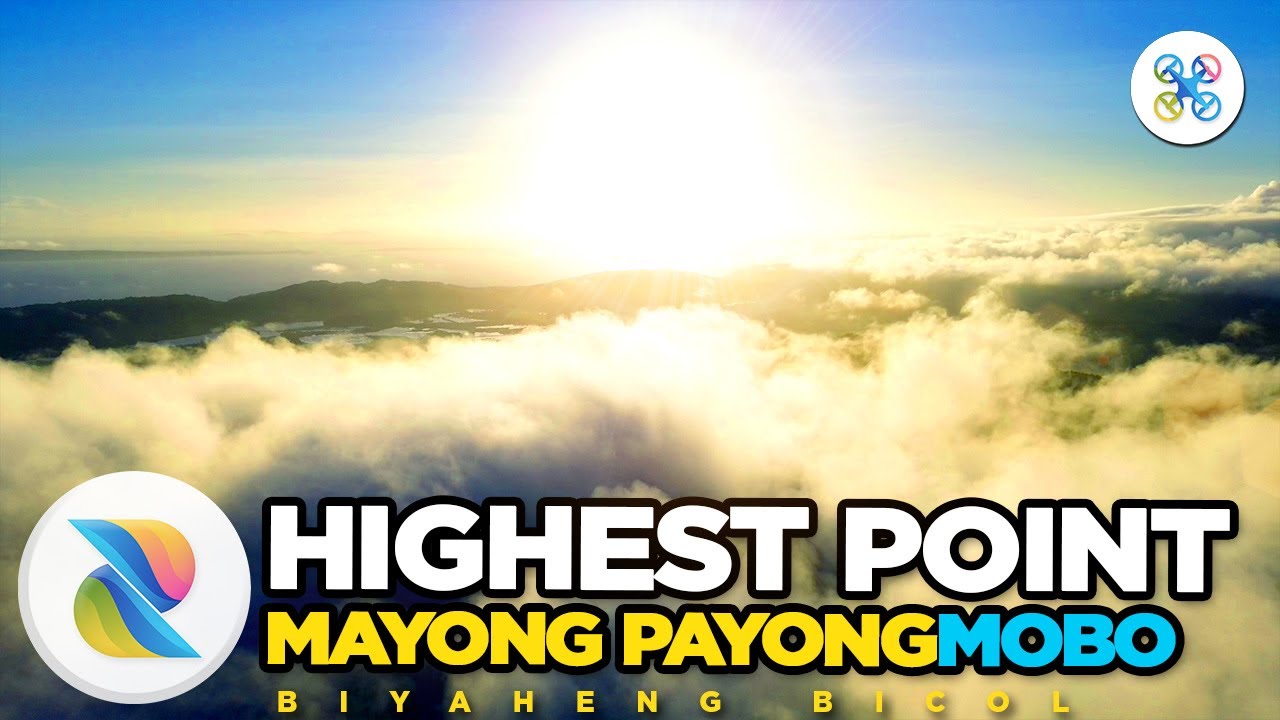 MAYONG PAYONG, MOBO, MASBATE | SEA OF CLOUDS AERIAL DRONE FOOTAGE 🇵🇭