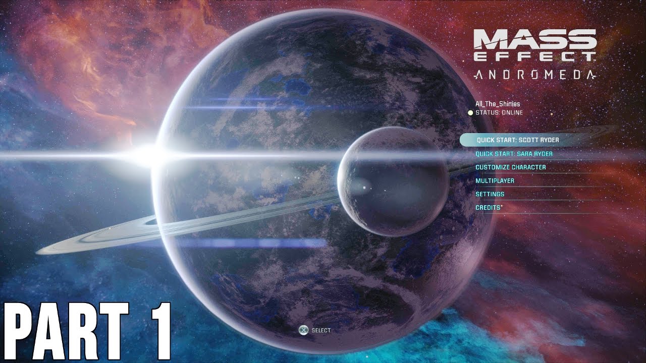 Mass Effect: Andromeda - 100% Walkthrough Part 1 [PS4] –  Prologue: Hyperion