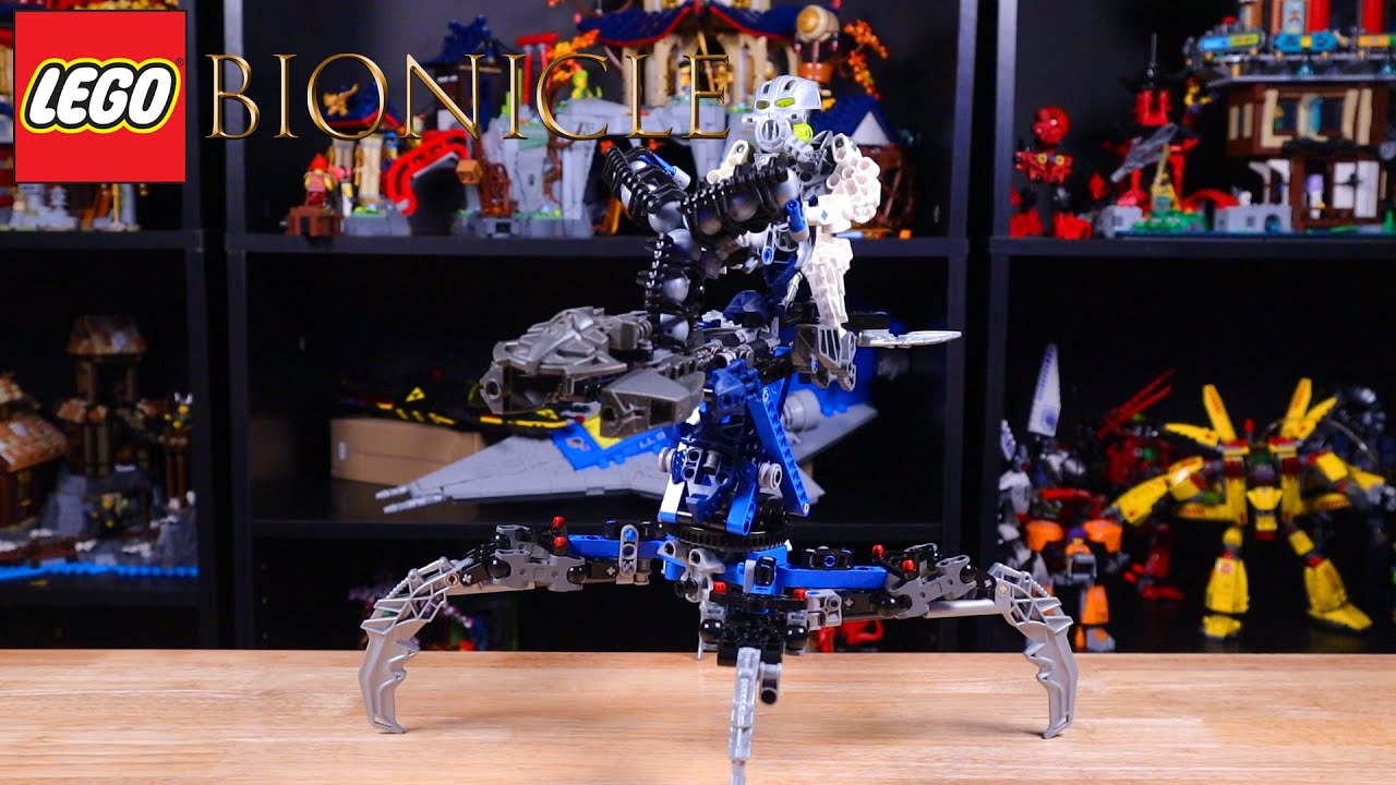 Обзор Bionicle Retro: 8954 Mazeka