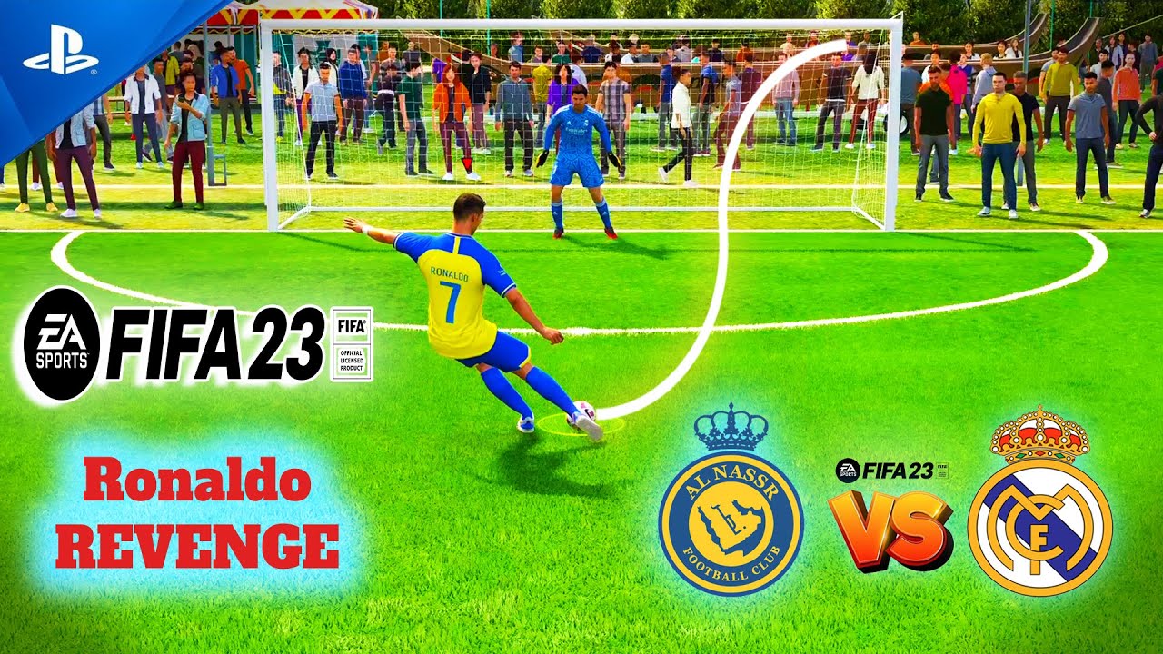 FIFA 23 VOLTA | Al-Nassr vs. Real Madrid - Ronaldo vs. Real Madrid | Penalty shootout - PS5 Gameplay