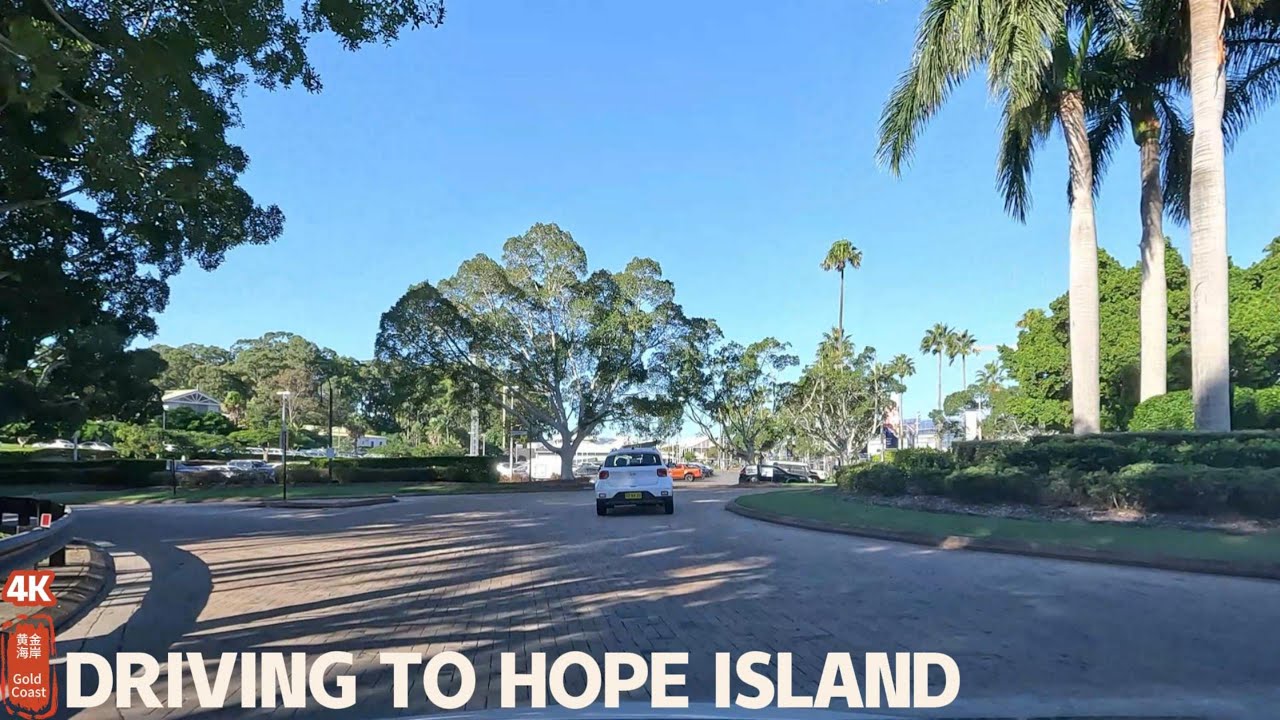 [4k] Driving To Suburb of Hope Island Friday 19 April 2024 | Gold Coast | Queensland | Australia