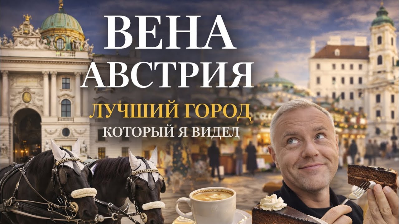 Большая прогулка по Вене: глаза разбегаются 😍 кафе Захер, Дунай, Бетховен и невероятная красота 