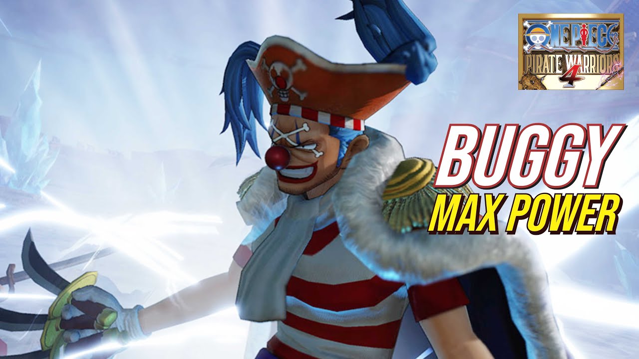 One Piece Pirate Warriors 4 - Buggy Maxed Out Gameplay