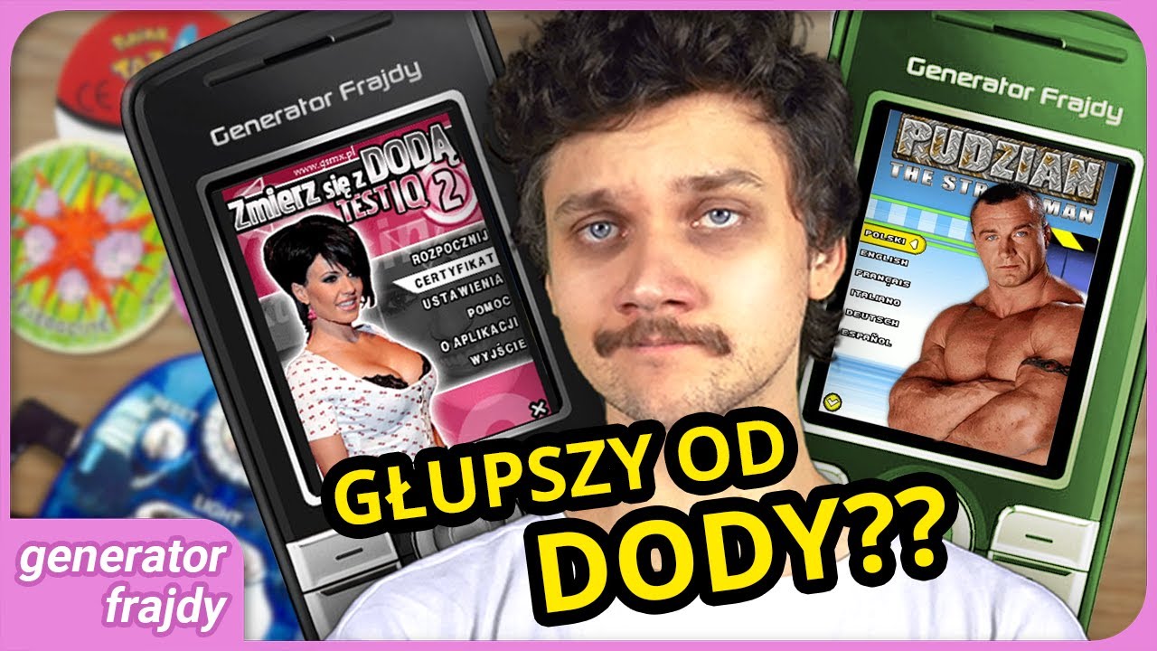 Najdziwniejsze POLSKIE gry na STARE TELEFONY