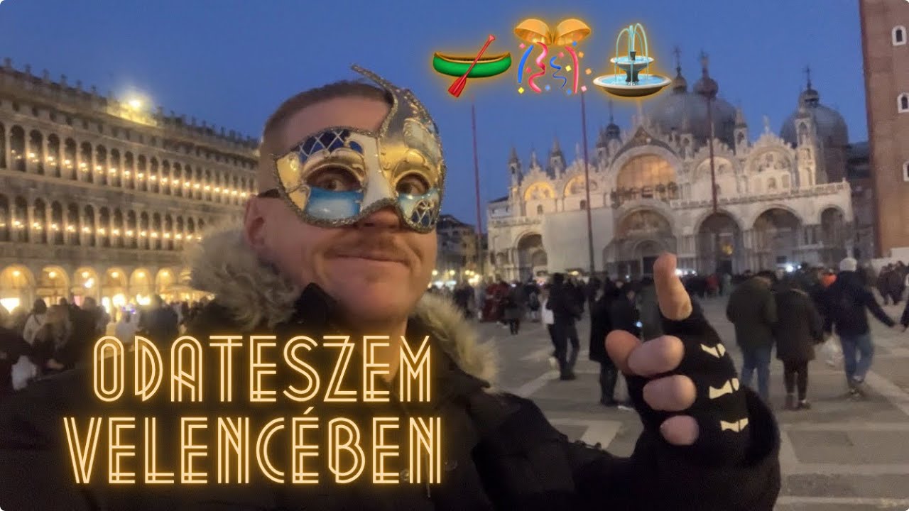 017-Odateszem Velencében 🛶🎊⛲️ Valentin nap ❤️😍👩🏻‍❤️‍👨🏼