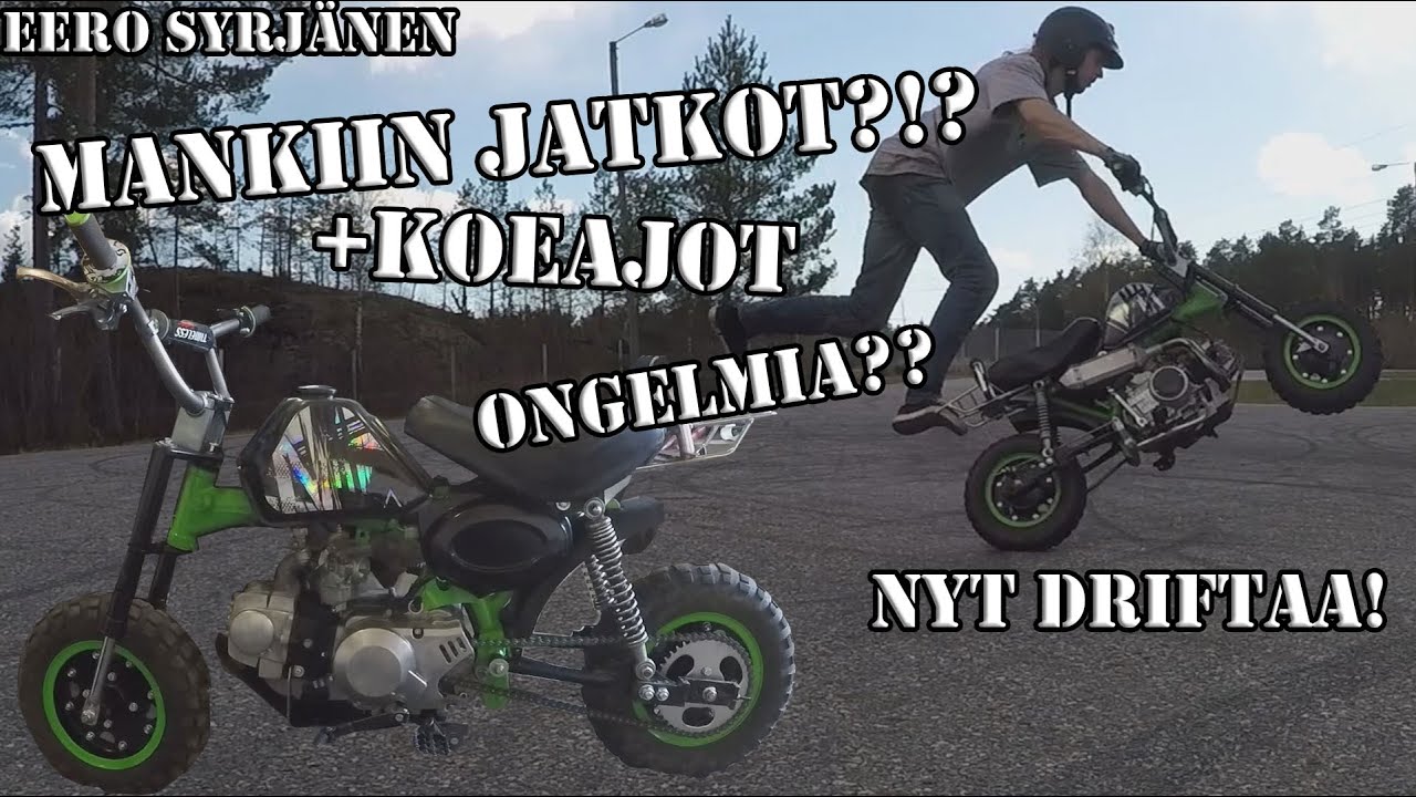 MONKEYN TAKAHAARUKKAAN JATKOT?!? || GARAGEVLOG#58