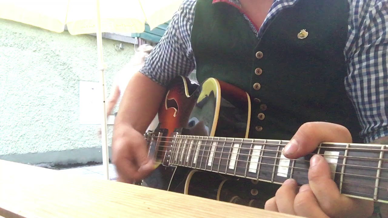 Flotte Polka auf der Steirischen - Gitarrenbegleitung