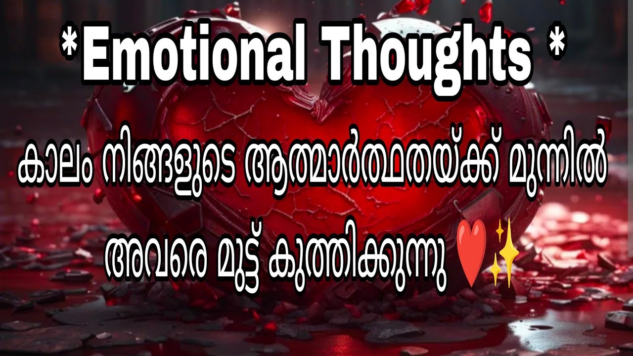 കാലം നിങ്ങളുടെ ആത്മാർത്ഥതയ്ക്ക് മുന്നിൽ അവരെ മുട്ട് കുത്തിക്കുന്നു ❤️✨