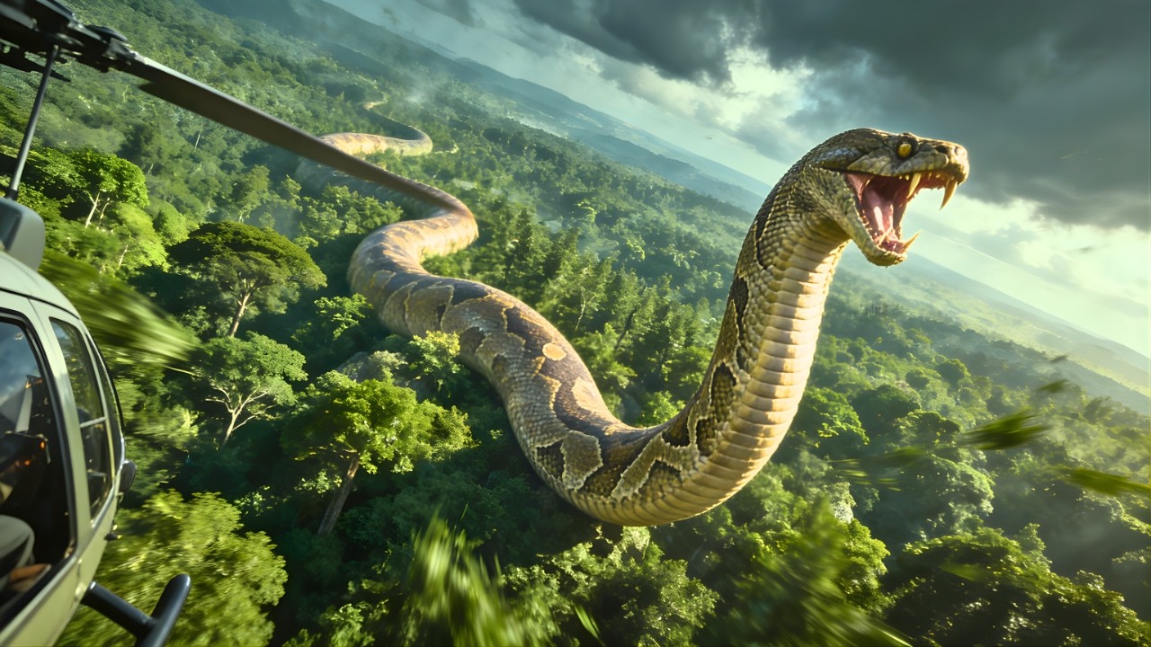 Más allá de la supervivencia: El duelo entre la Titanoboa y el error de su presa