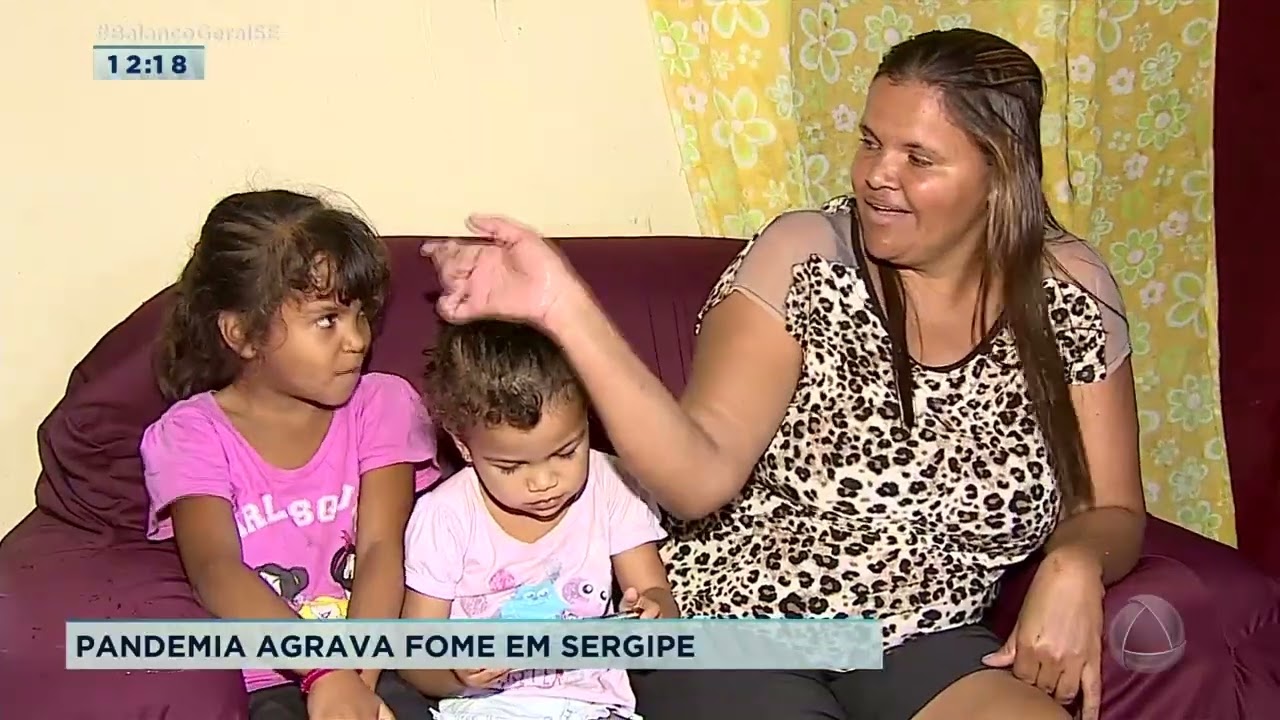 Pandemia agrava fome em Sergipe - Balanço Geral Sábado