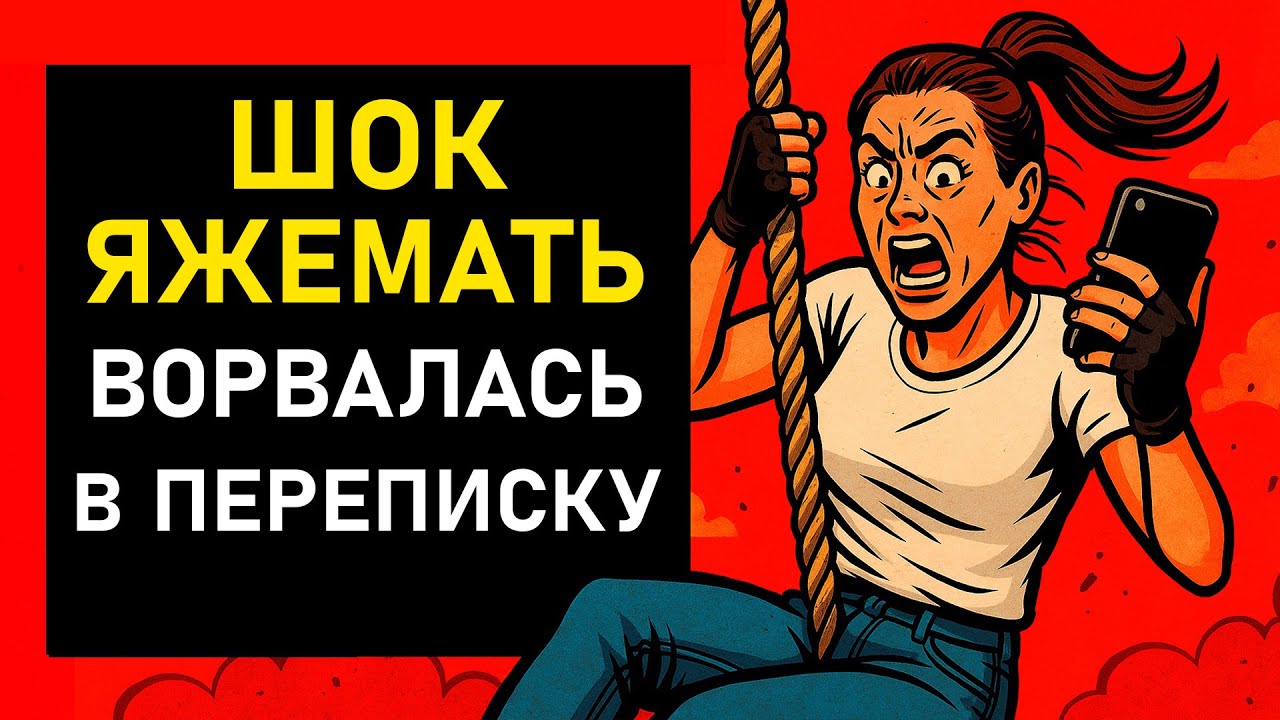 ШОК ЯЖЕМАТЬ ВОРВАЛАСЬ В ПЕРЕПИСКУ!
