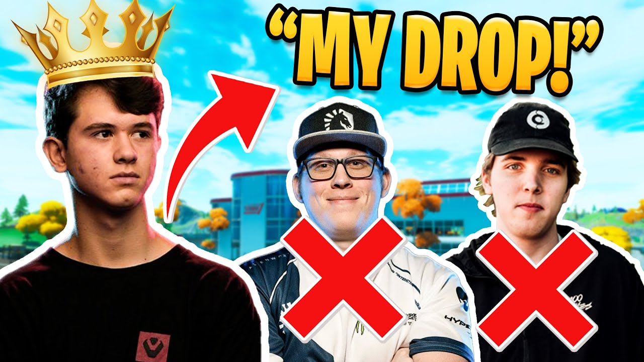 Battle for Stark Industries | Bugha Finally King of Best Drop On The Map!?