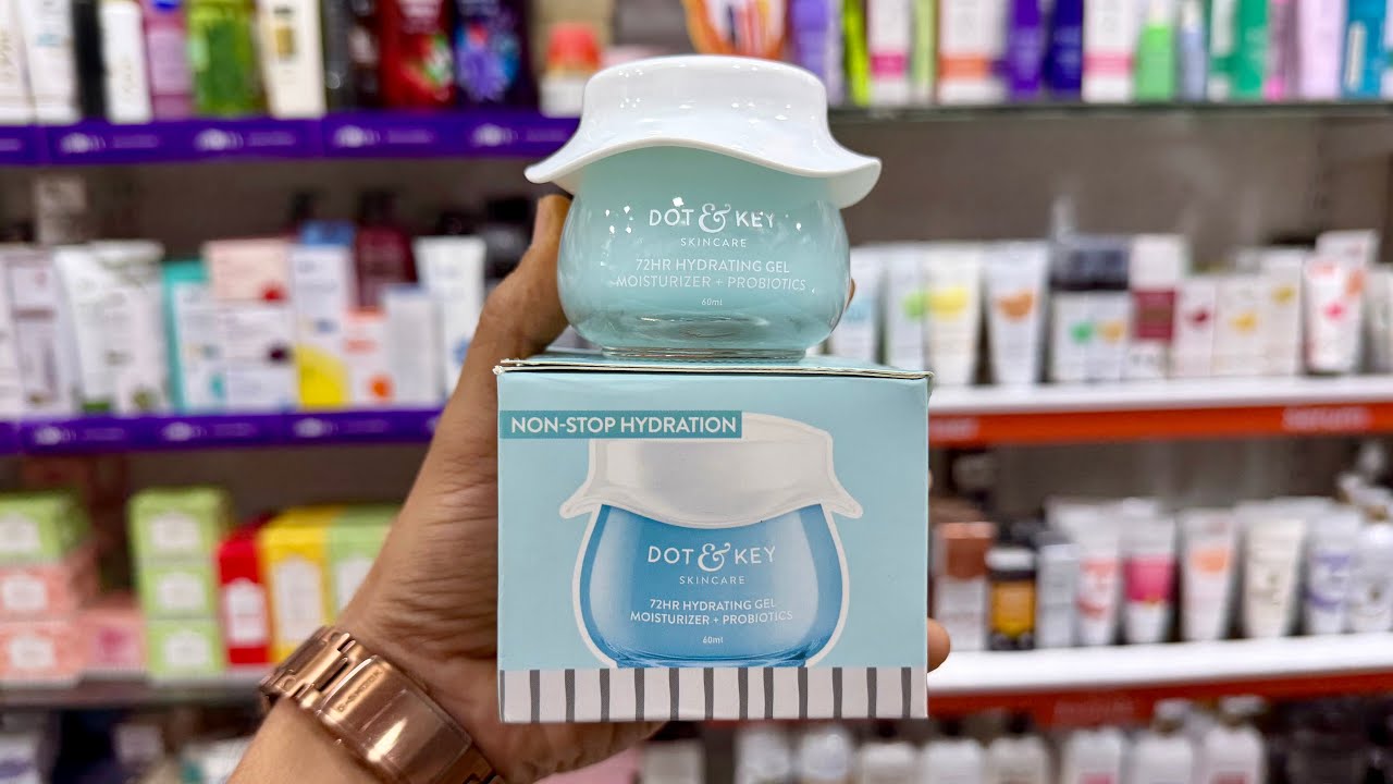 Dot & Key 72 HR Hydrating Gel Moisturiser Review | Probiotics | Oily & Dry Skin | Hindi