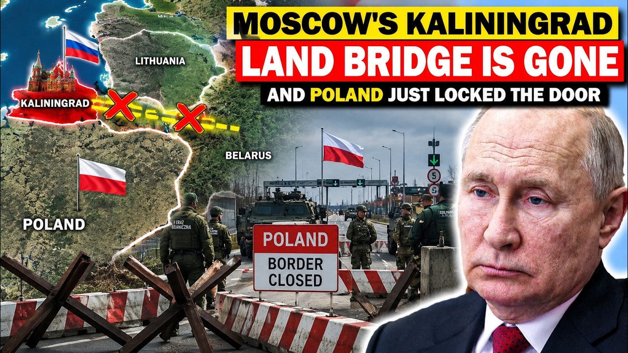 Moscow's Kaliningrad Land Bridge Is GONE &mdash; And Poland Just Locked The Door