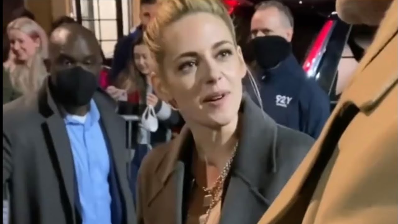 Kristen Stewart with Fans At Spencer 92Y Screening in NYC