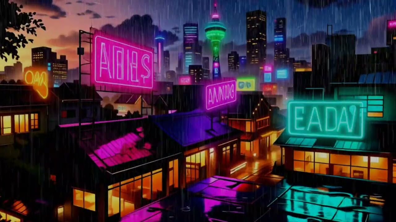 Rainy Tokyo Lofi Beats for Study and Relaxation