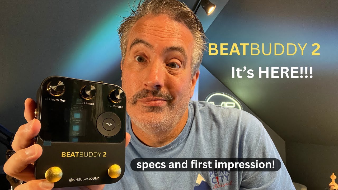 BeatBuddy 2 - It's here! Let's Unbox it together, specs & initial impressions!