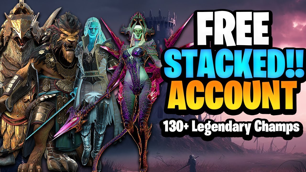 INSANE ACCOUNT GIVEAWAY | RAID: SHADOW LEGENDS