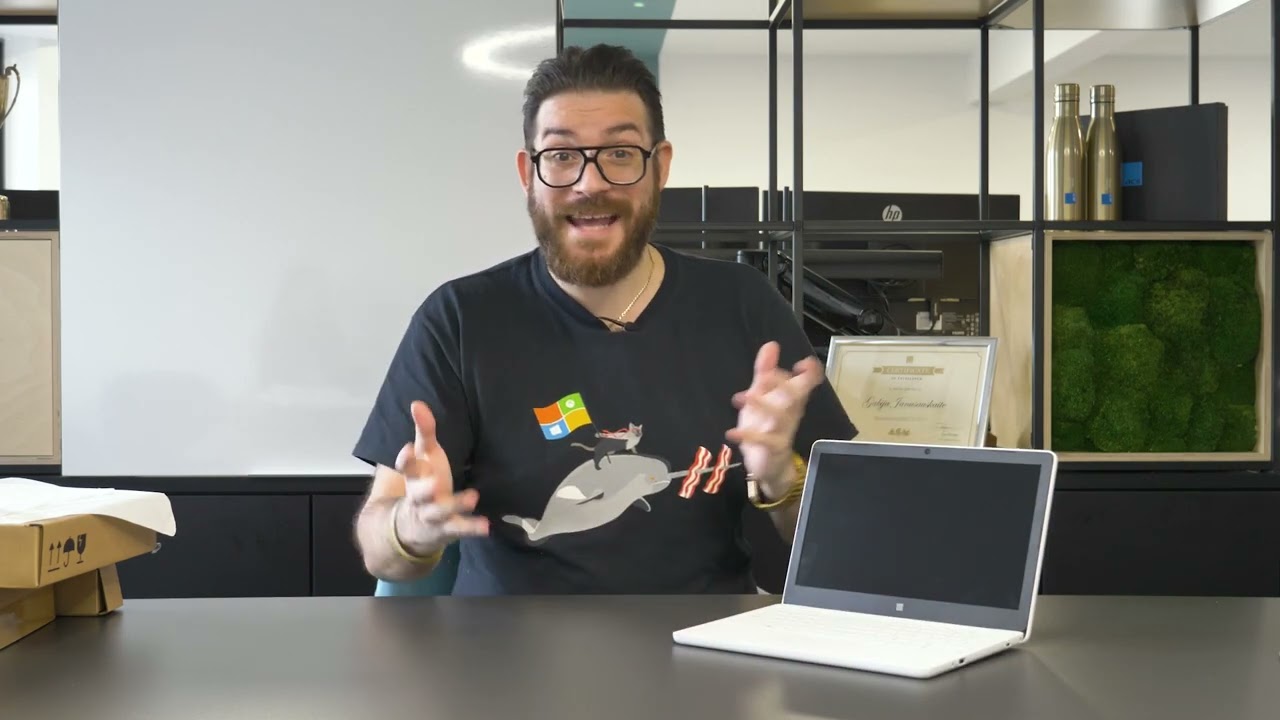 Unboxing the Surface Laptop SE for Education