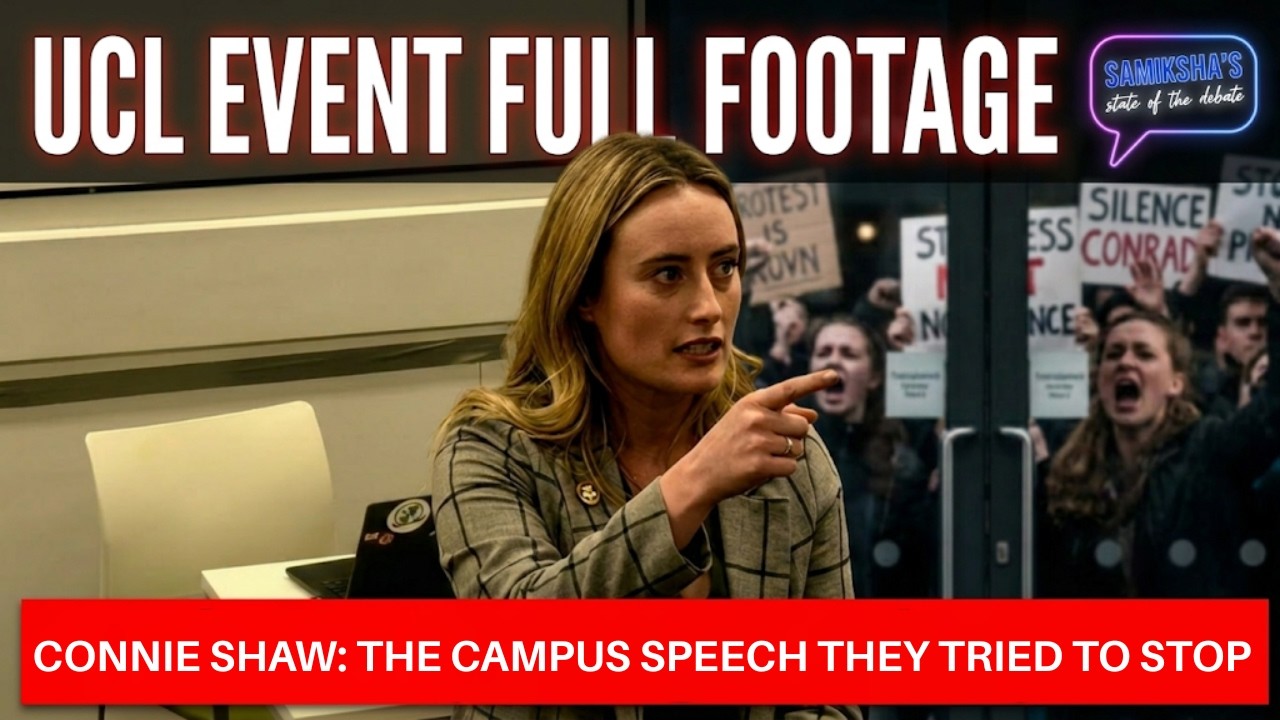 UCL Free Speech MELTDOWN: Mad Lunatics vs. Connie Shaw