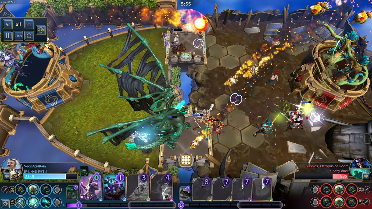 Minion Masters bug: Nyrvir untargetable after Wizard Puff passive