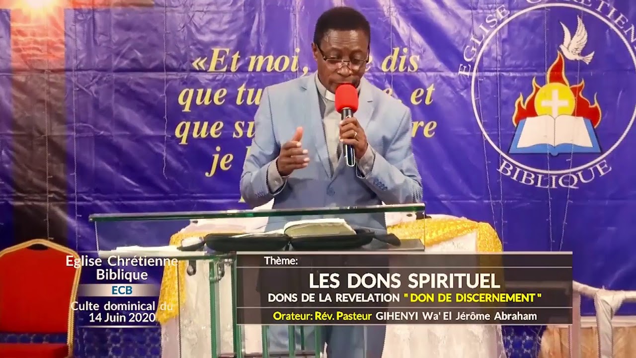 Diffusion en direct de ECB TV Eglise Chr&eacute;tienne Biblique