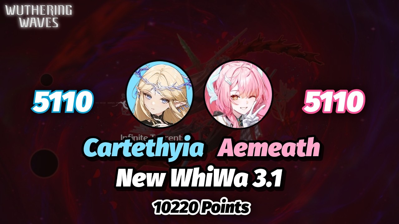 Sentinels Power In New 3.1 Whimpering Wastes - S0R1 Cartethyia And Aemeath  (10220 Score)