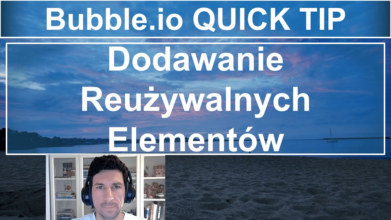 Dodawanie Reużywalnych Element&oacute;w 🧩♻️ | Bubble.io Quick Tip