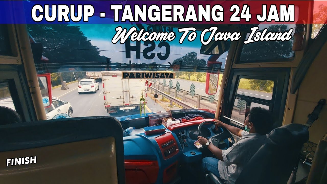 #4 886 KM DITEMPUH SELAMA 24 JAM | TRIP BUS CSH88 CURUP - TANGERANG