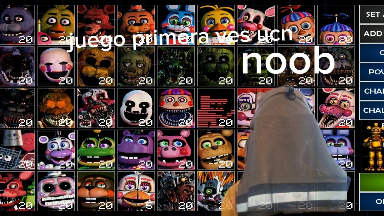 Juego ucn el noob no dura nada