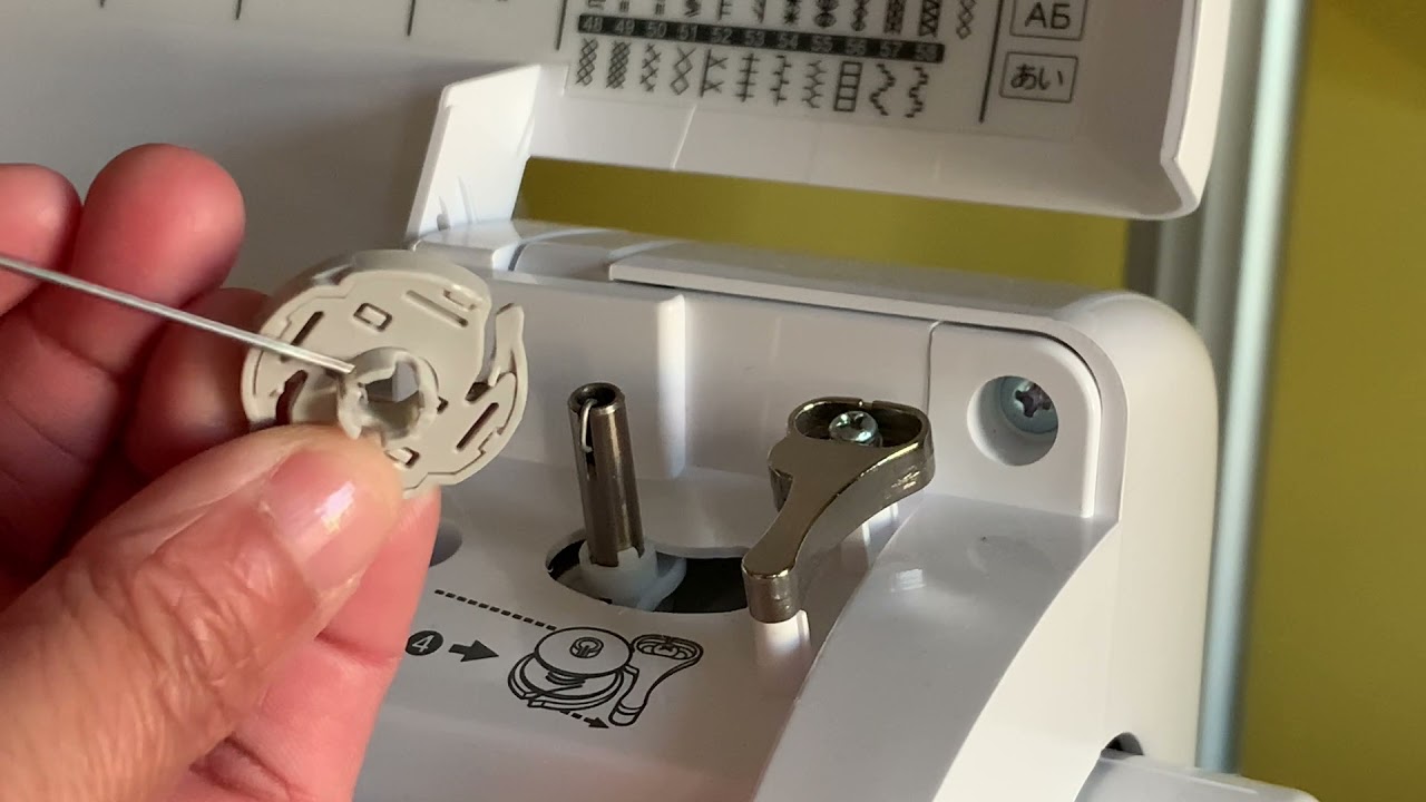 Cleaning your Bobbin Winder on the SE1900