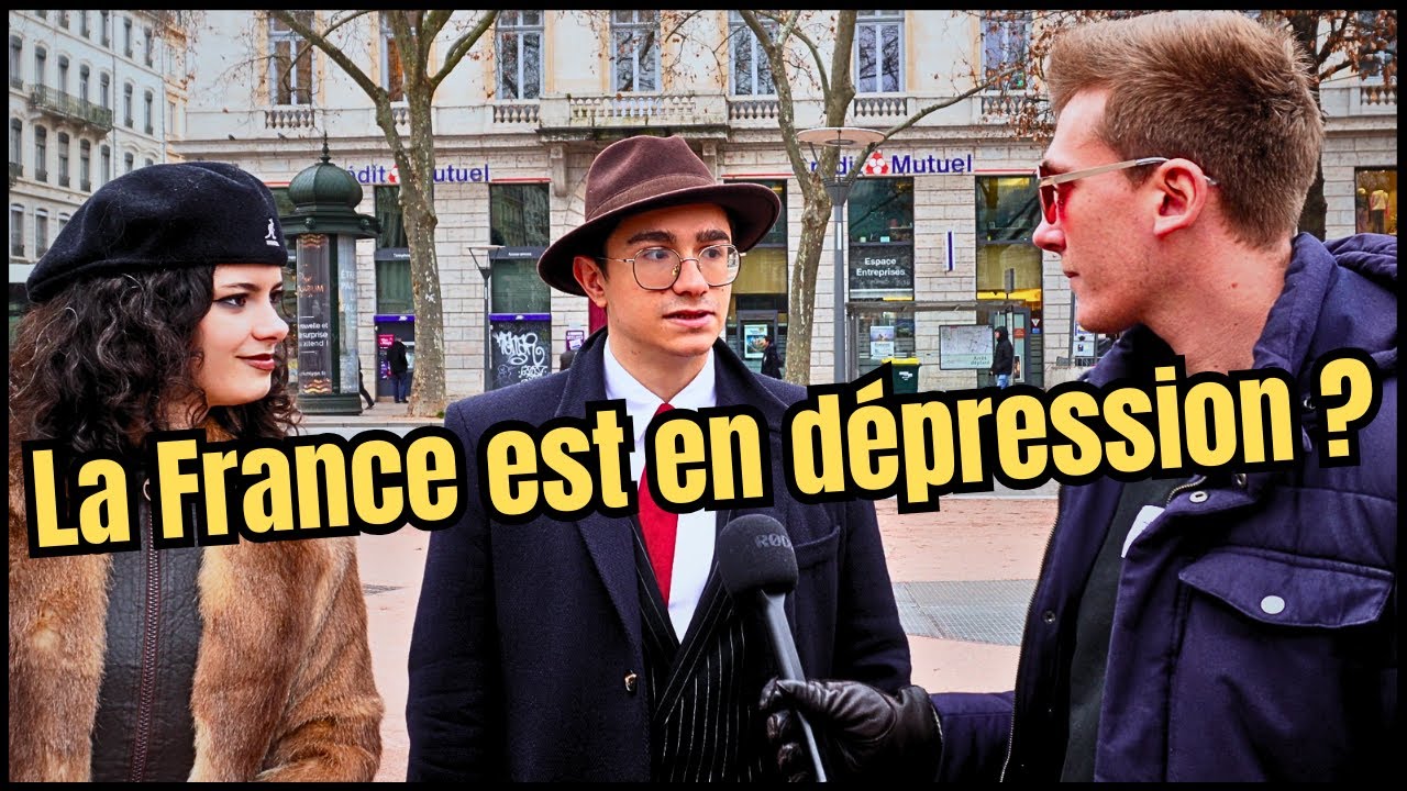 LA FRANCE EST DÉPRESSIVE : Témoignages dans la rue ! [MICRO-TROTTOIR]