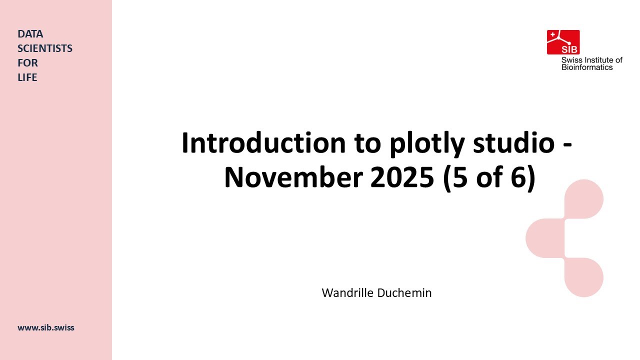 Introduction to plotly studio -  November 2025 (5 of 6)
