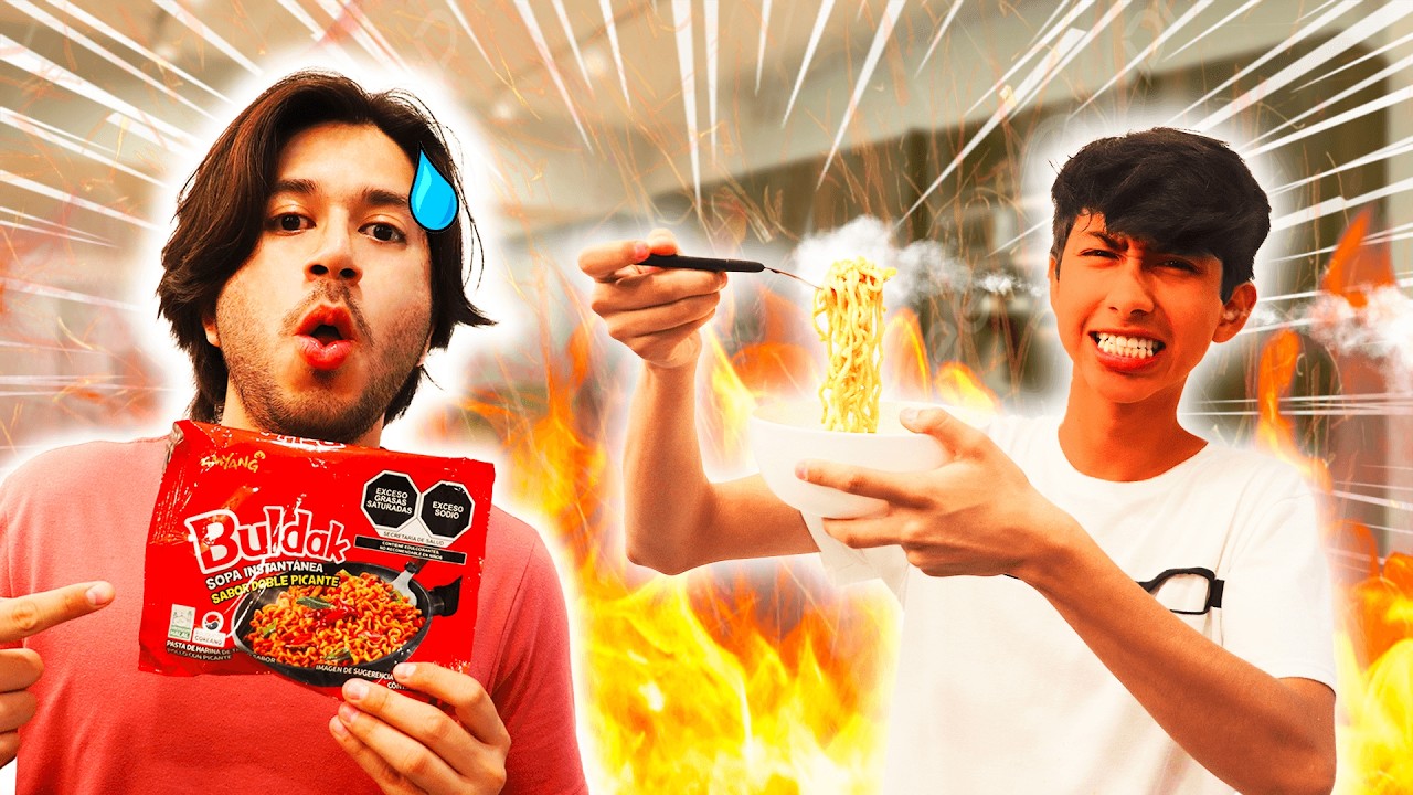&iexcl;PROBAMOS LA SOPA M&Aacute;S PICANTE DEL MUNDO! (deberas pica si que si)