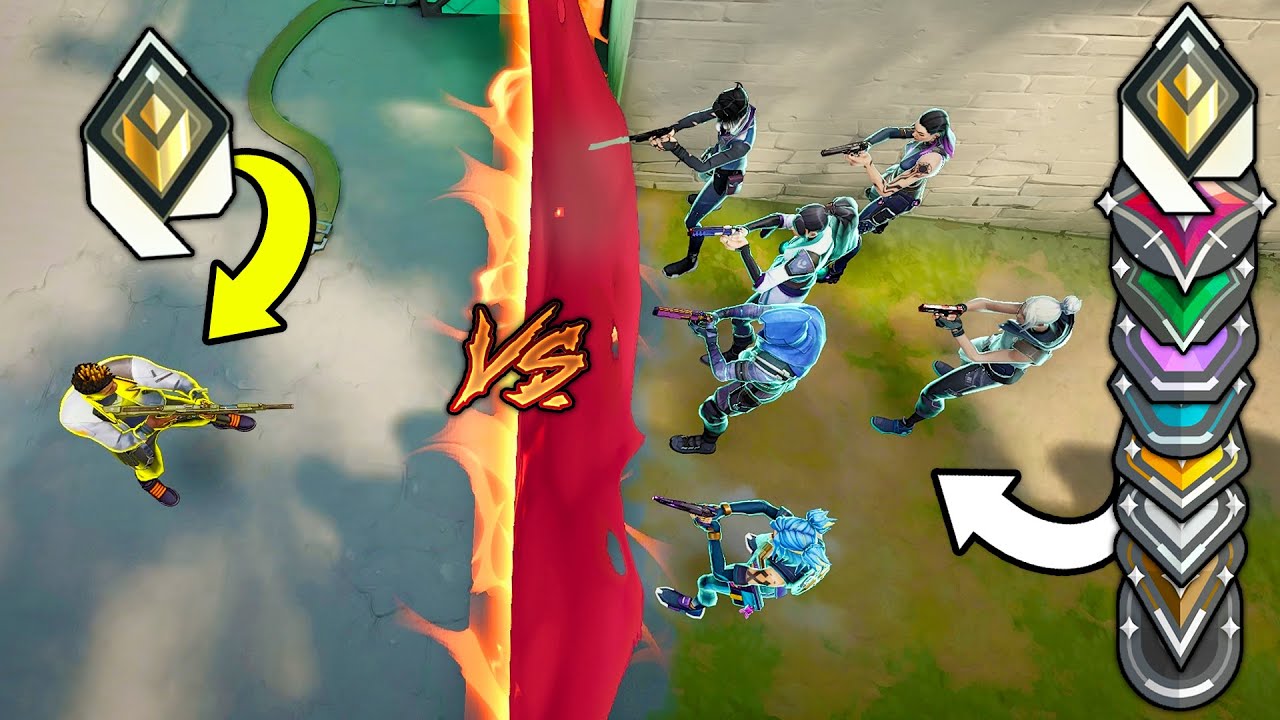 Radiant Phoenix Mains против 6 каждого ранга