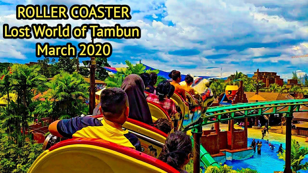 ROLLER COASTER at LOST WORLD OF TAMBUN , Ipoh , Perak