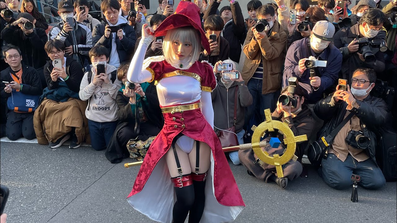 えなこ、6年ぶりコスプレ参加。えなこ円陣からえなこロード誕生⁉️素晴らしいロードでした❣️