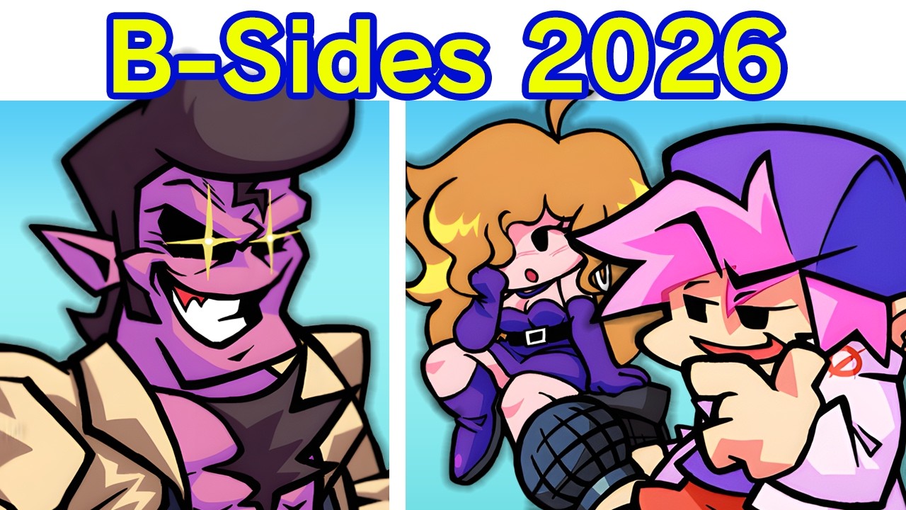 Friday Night Funkin' B-Side Deluxe Teaser + Mini Game (FNF Mod) (2026)