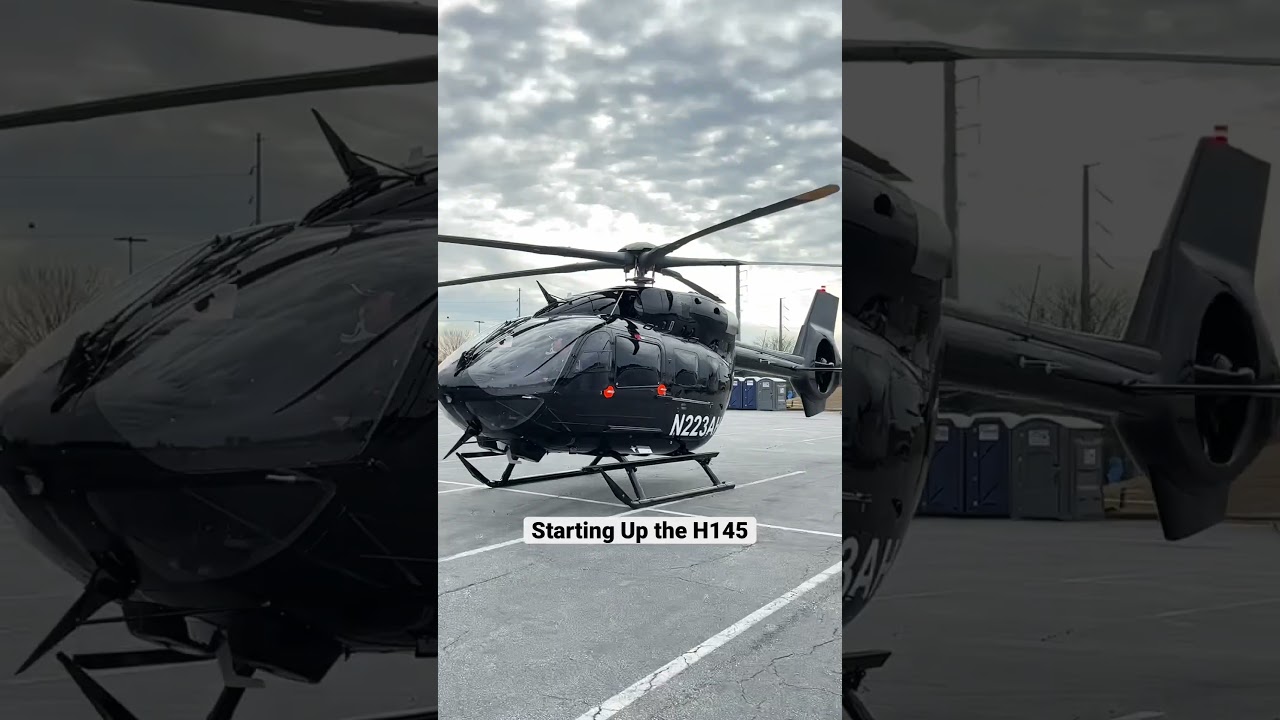 What a Machine! The five blade H145 from AIRBUS.  ￼#NextLevel #Helicopter