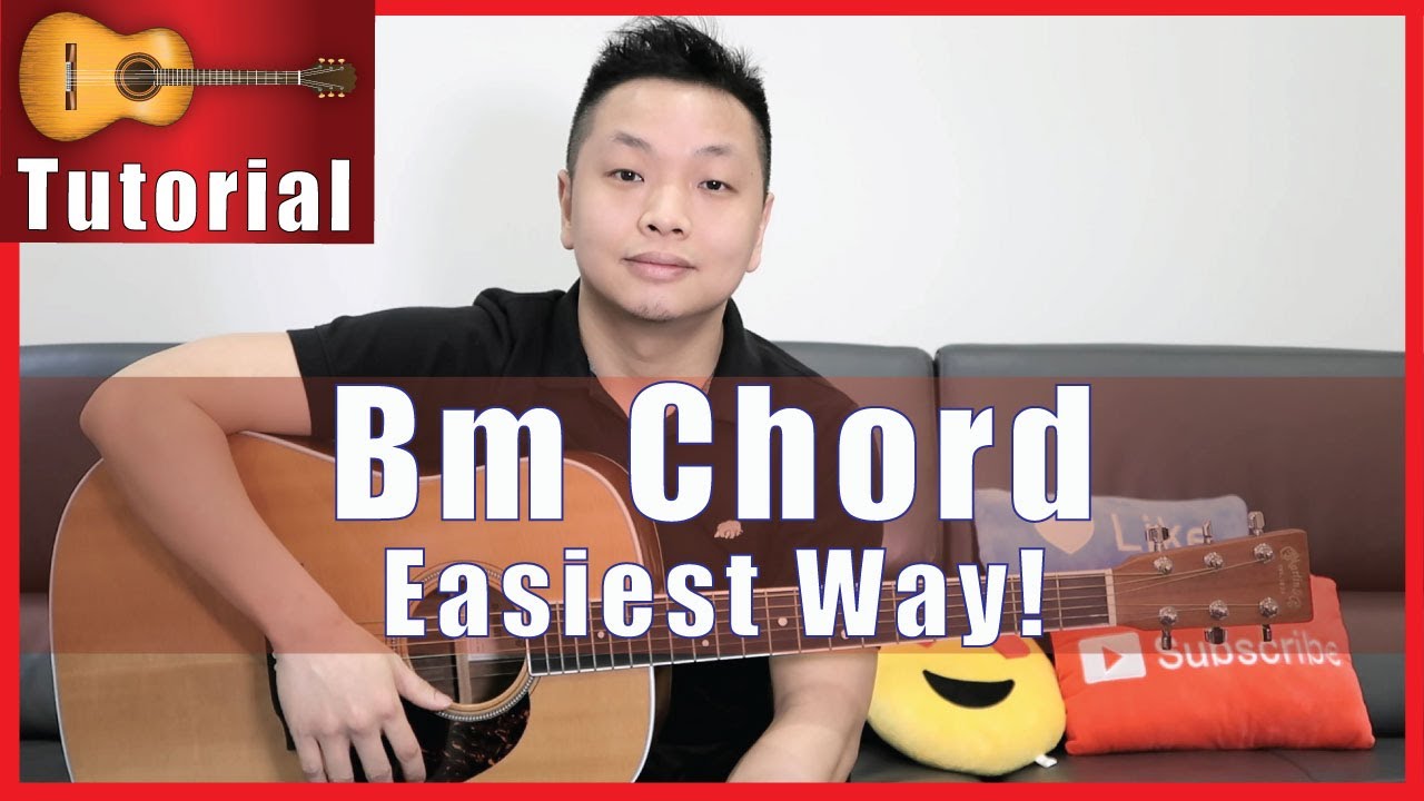 Easiest Way to Play Bm Chord on Guitar | B Minor Chord