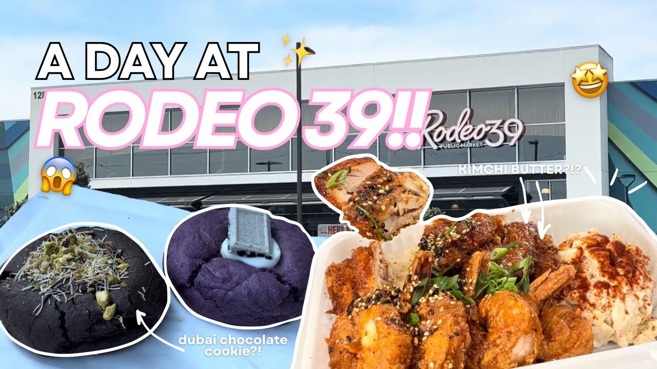 What We Tried at Rodeo 39! 😍🍽️