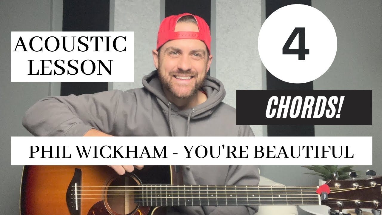 Phil Wickham || You're Beautiful || Acoustic Guitar Lesson