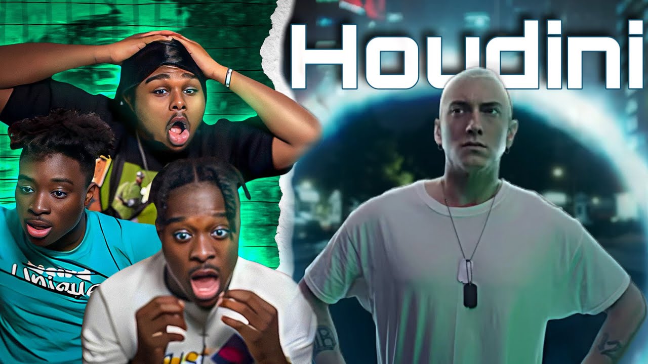 Eminem- Houdini (Official Music Video) Reaction!