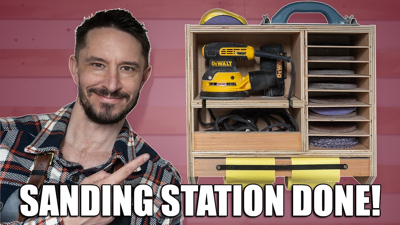 French Cleat Sanding Station.