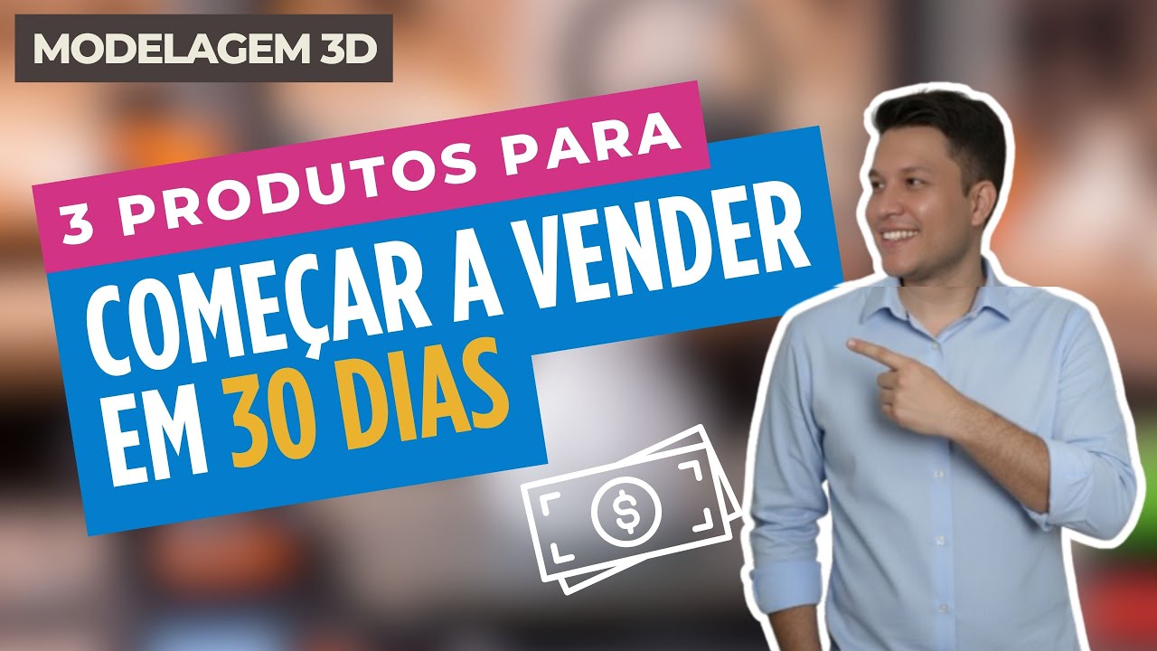3 Produtos simples para começar a vender em 30 dias