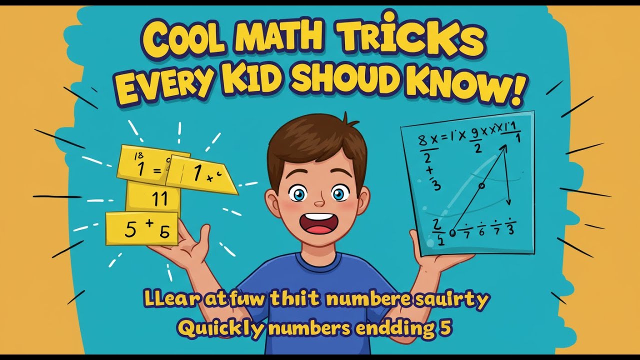 Cool Math Tricks Every Kid Should Know! ✨📚
