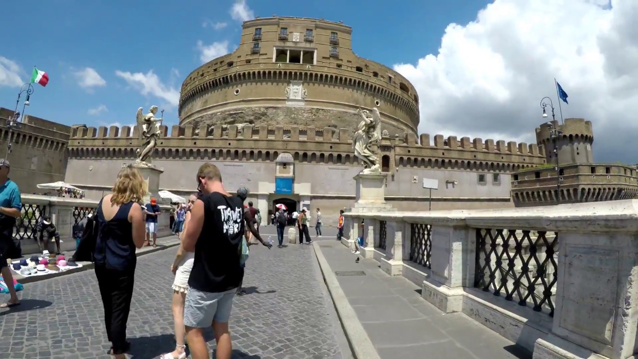 Castel Sant'Angelo Rome Italy | walk through tour