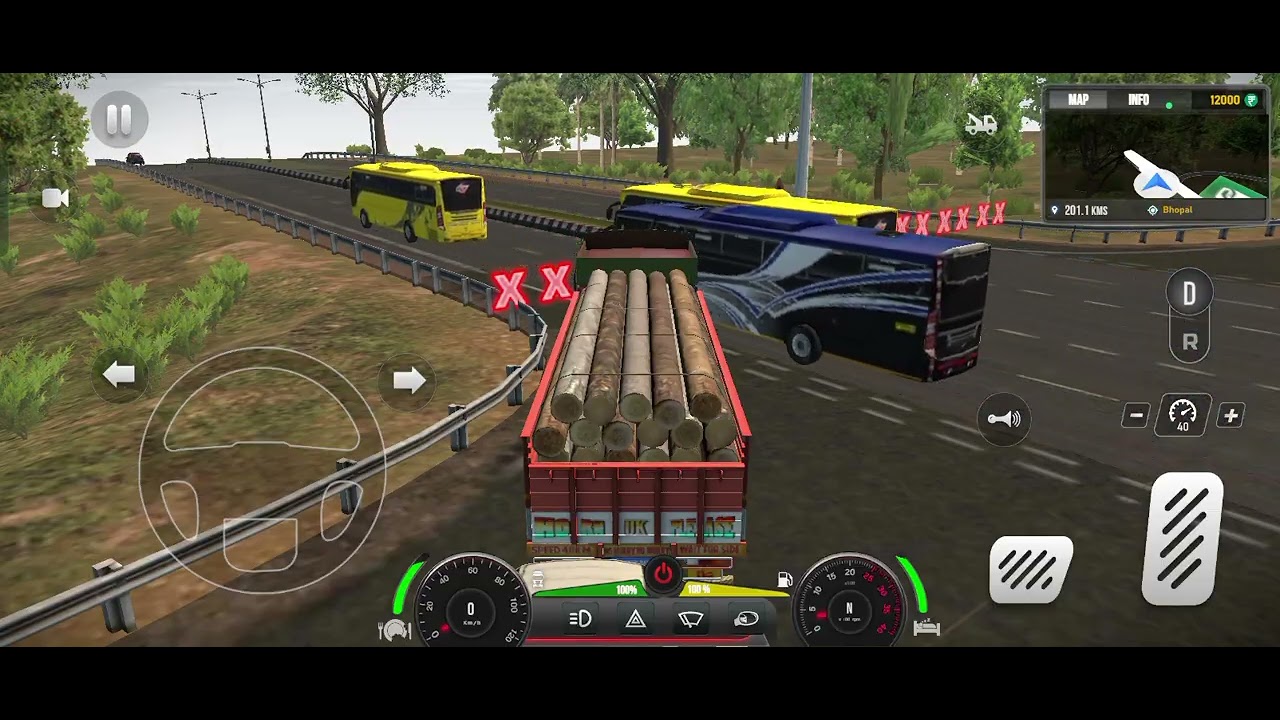 Playing truck master Indian simulator game part 1